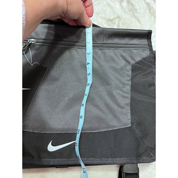 Nike Golf Adult Unisex Messenger Bag Black & Gray Polyester - Picture 7 of 11